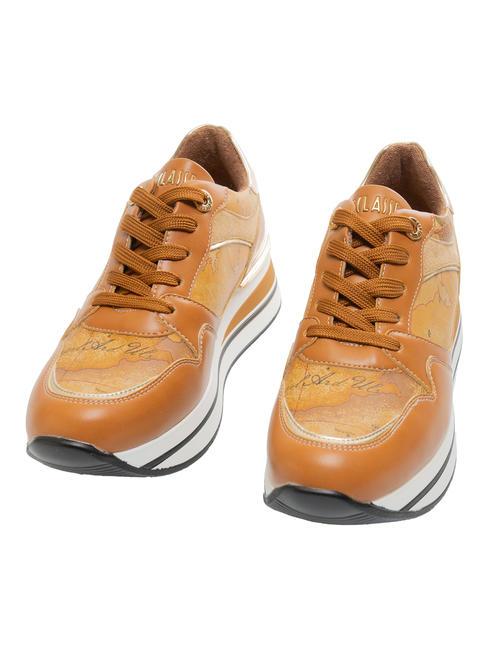 ALVIERO MARTINI PRIMA CLASSE GEO Running Sneakers TABACCO - Scarpe Donna