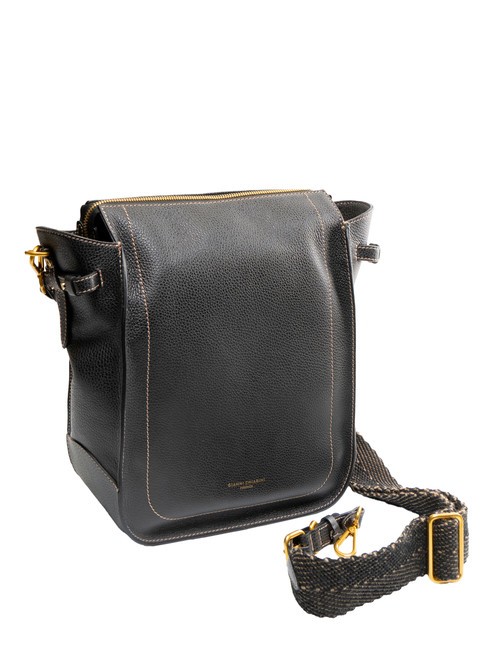 GIANNI CHIARINI OLLY Borsa in pelle con tracolla Nero - Borse Donna