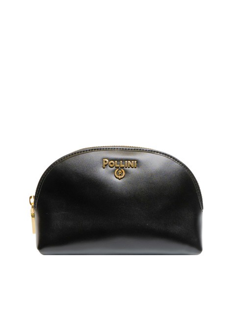 POLLINI METALLIC LOGO Trousse necessaire Nero - Bustine & Necessaire