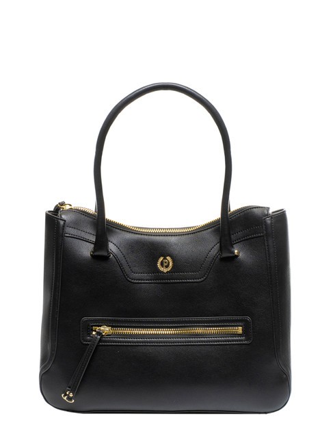 POLLINI ZIPPER Borsa a mano con tracolla Nero - Borse Donna