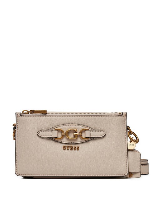 GUESS MALVA STATUS Mini Bag a tracolla almond - Borse Donna