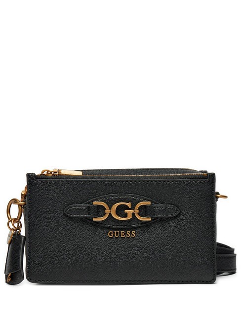 GUESS MALVA STATUS Mini Bag a tracolla NERO - Borse Donna