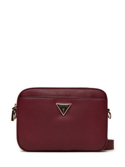 GUESS MERIDIAN Borsa piccola a tracolla burgundy - Borse Donna