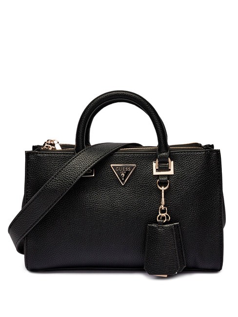 GUESS CRESIDIA Satchel Borsa a mano, con tracolla NERO - Borse Donna