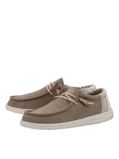 HEY DUDE WALLY BREAK STITCH Scarpa mocassino clay - Scarpe Uomo