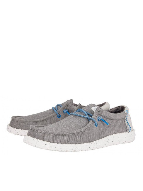 HEY DUDE WALLY COASTLINE Mocassini easy-on grey - Scarpe Uomo