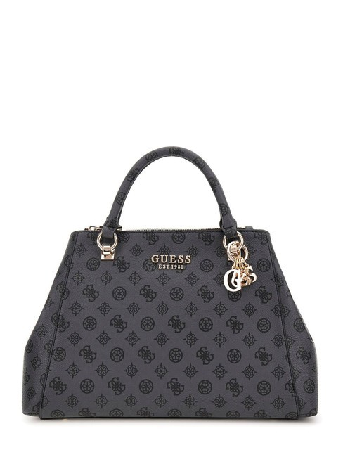 GUESS EVELUNE 4G Borsa a mano, con tracolla charcoal logo - Borse Donna