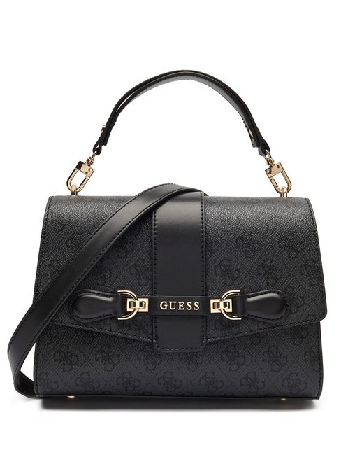 GUESS NOLANA Borsa cartelletta con tracolla coal - Borse Donna