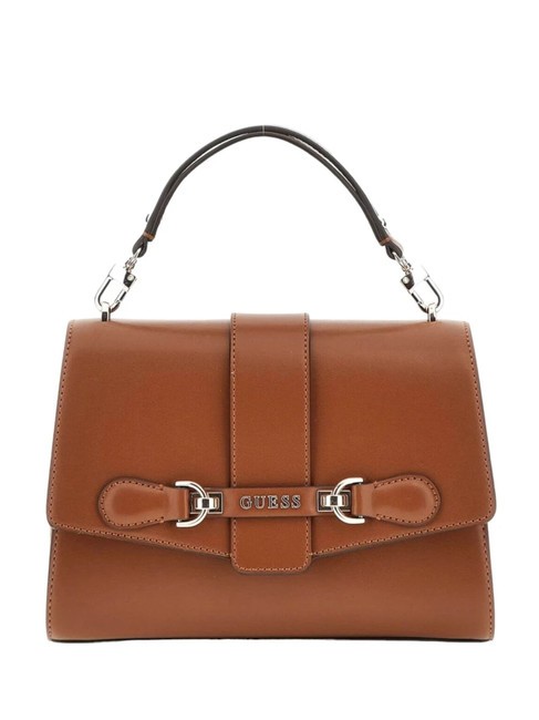 GUESS NOLANA Borsa cartelletta con tracolla COGNAC - Borse Donna