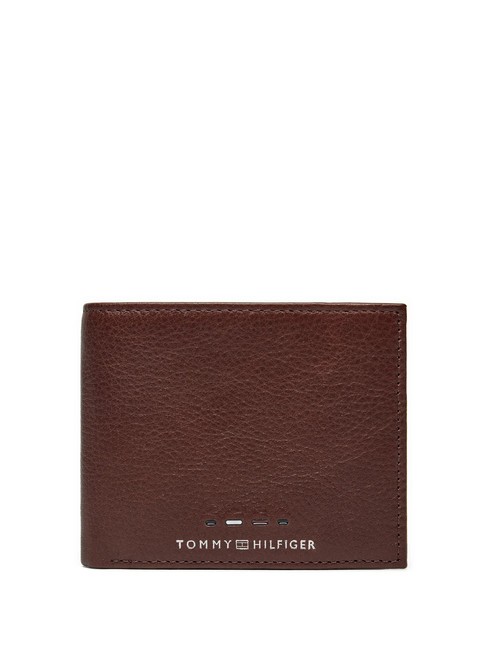 TOMMY HILFIGER PREMIUM LEATHER  Portafoglio in pelle cognac - Portafogli Uomo