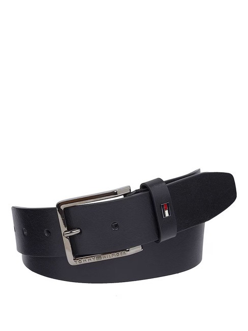 TOMMY HILFIGER OLIVER  Cintura regolabile in pelle black - Cinture