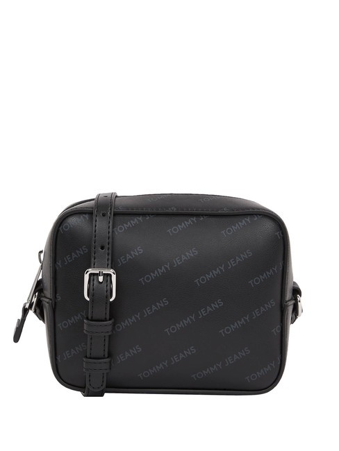 TOMMY HILFIGER TOMMY JEANS ESS MUST  Mini Camera Bag a tracolla black allover - Borse Donna