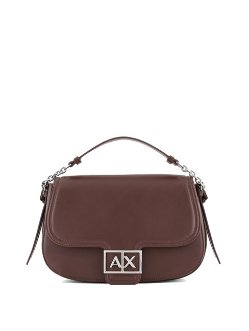 ARMANI EXCHANGE A|X BUCKLE Borsa mini roundend con tracolla liquor - Borse Donna