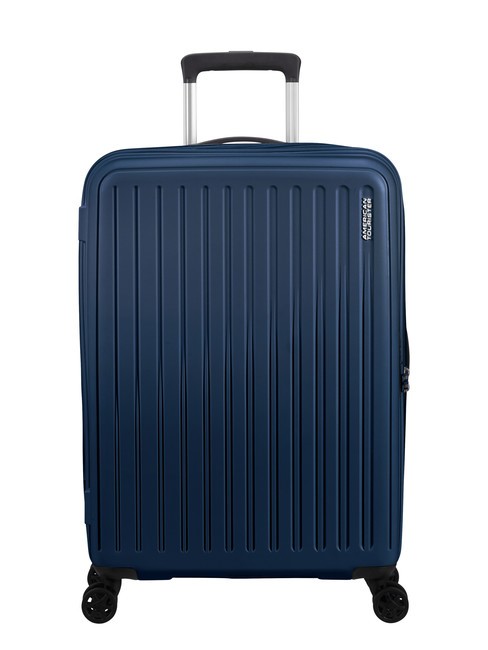 AMERICAN TOURISTER REJOY Trolley misura media BLU NAVY - Trolley Rigidi