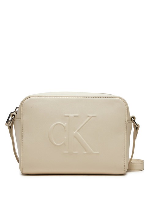 CALVIN KLEIN CK JEANS SCULPTED Mini Camera Bag a tracolla birch - Borse Donna