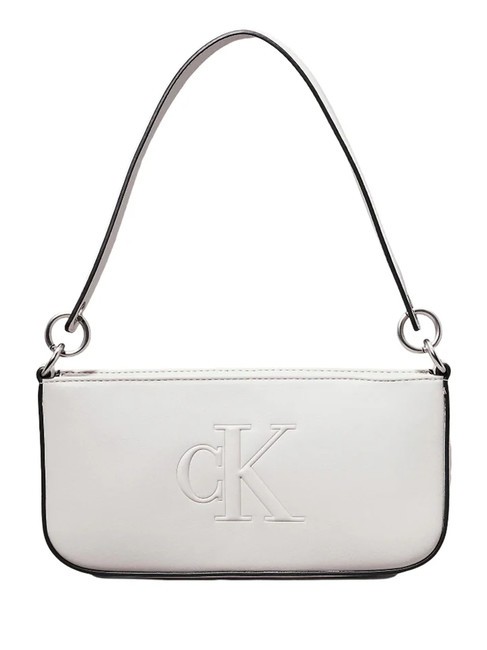 CALVIN KLEIN CK JEANS SCULPTED Borsa a spalla gray morn - Borse Donna