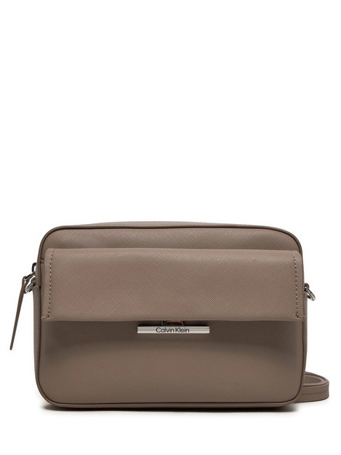 CALVIN KLEIN LINEAR Mini Bag a tracolla cinder - Borse Donna