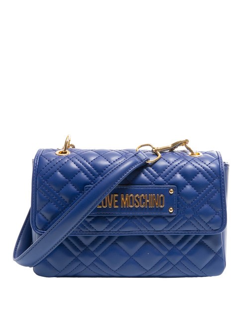 LOVE MOSCHINO QUILTED  Borsetta trapuntata blu - Borse Donna