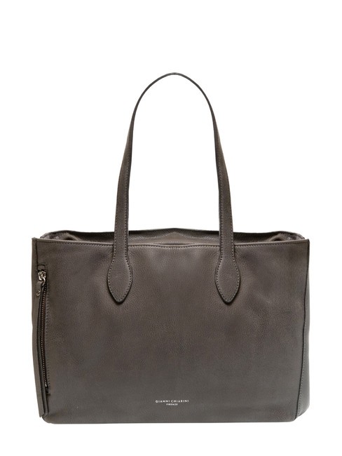 GIANNI CHIARINI TWIN Borsa shopping in pelle Nocciola - Borse Donna