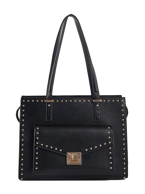 GAUDÌ CAMILLA Borsa shopper con borchiette NERO - Borse Donna