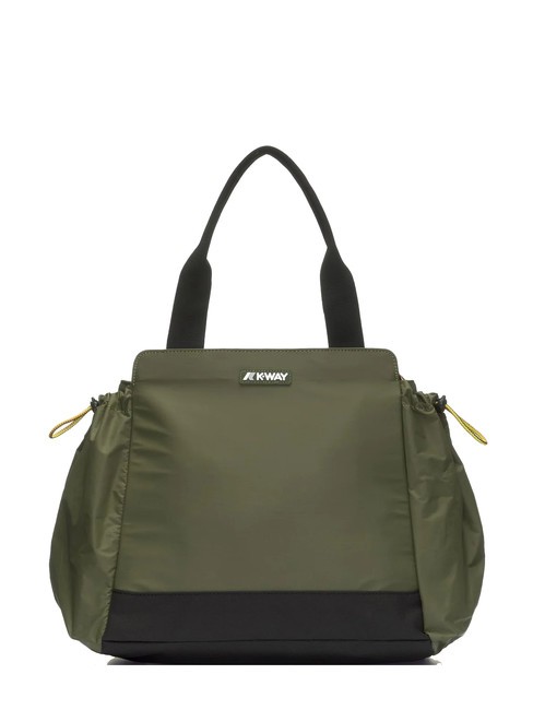 KWAY AISY Borsa tote in nylon green cypress - Borse Donna