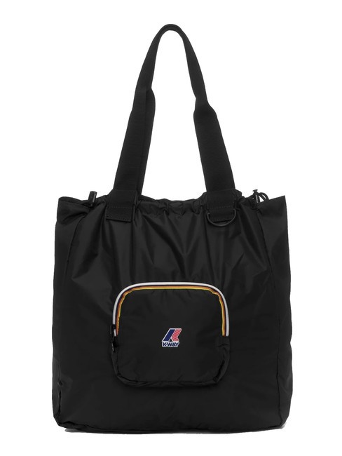 KWAY LE VRAI 3.0 VICTORINE Borsa shopper ripiegabile black pure - Borse Donna