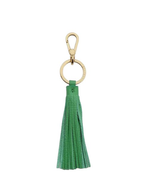 COCCINELLE TASSEL  Portachiavi con charm in pelle peppermint - Portachiavi