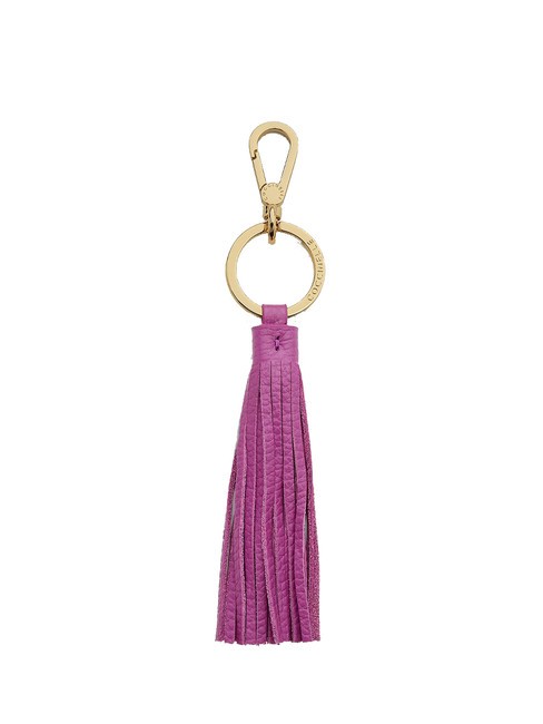 COCCINELLE TASSEL  Portachiavi con charm in pelle dahlia - Portachiavi