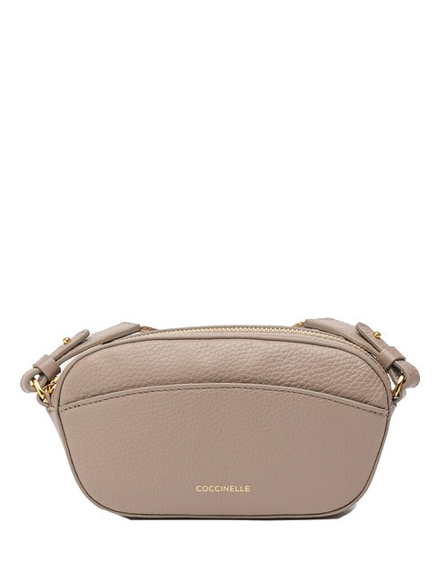 COCCINELLE ENCHANTEUSE Mini Bag a tracolla, in pelle warm taupe - Borse Donna