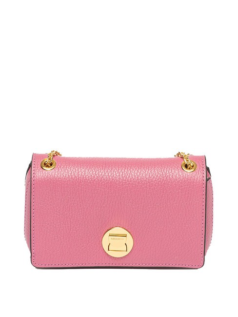 COCCINELLE LIYA  Micro Bag a tracolla, in pelle pulp pink - Borse Donna