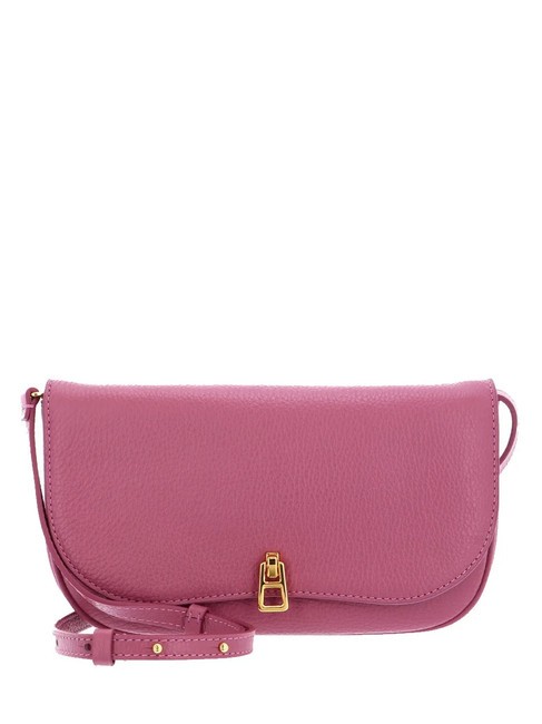 COCCINELLE MAGIE Borsa piccola pelle martellata pulp pink - Borse Donna