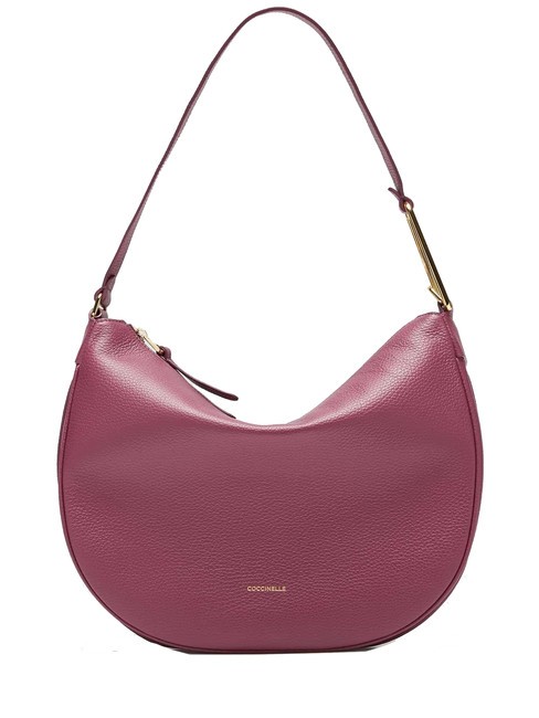 COCCINELLE PRISCILLA Borsa a spalla, in pelle garnet red - Borse Donna