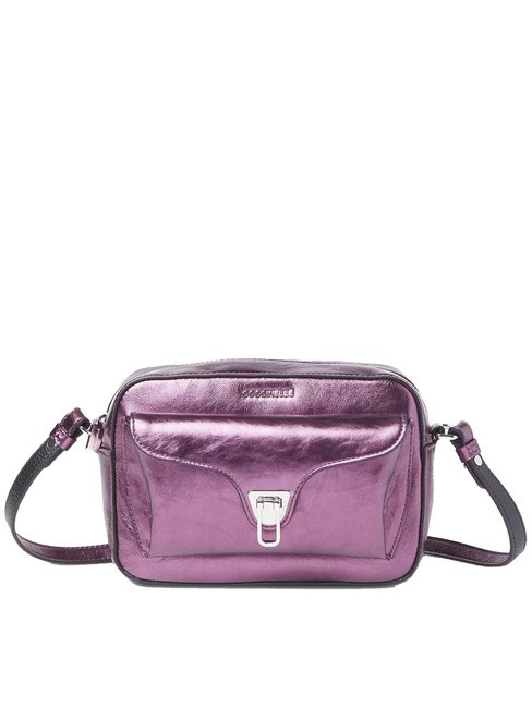 COCCINELLE BEAT PEPITA  Mini Bag a tracolla, in pelle pulp pink - Borse Donna