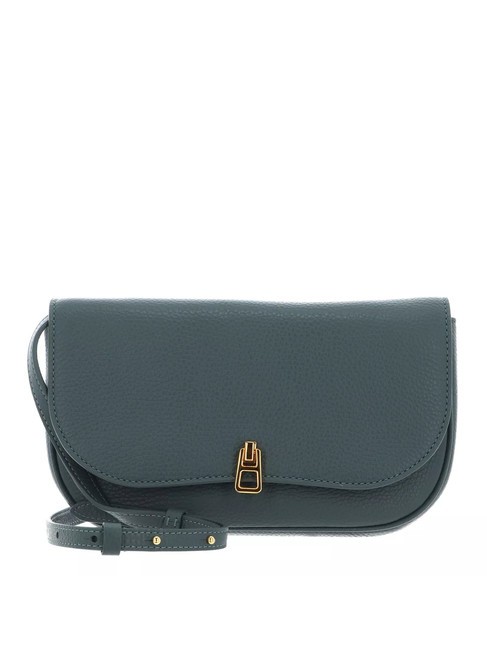 COCCINELLE MAGIE Borsa piccola pelle martellata kale green - Borse Donna