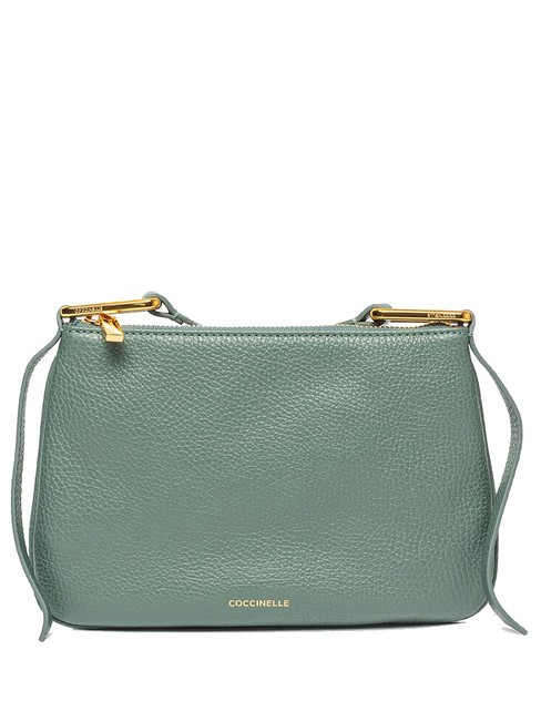 COCCINELLE MAGIE Borsa piccola a tracolla in pelle kale green - Borse Donna