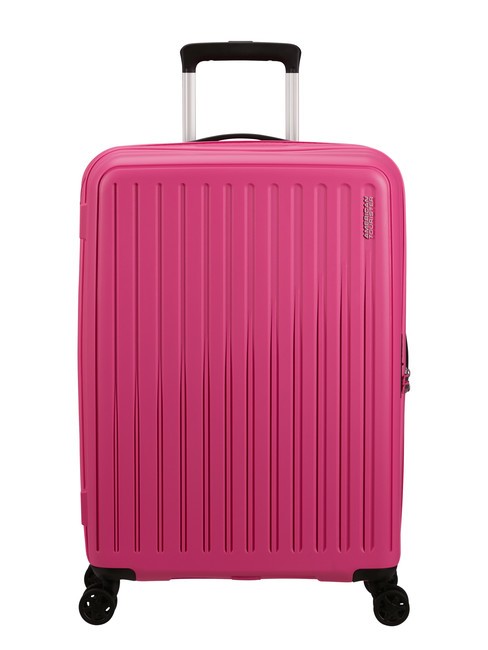 AMERICAN TOURISTER REJOY Trolley misura media hawaiian pink - Trolley Rigidi