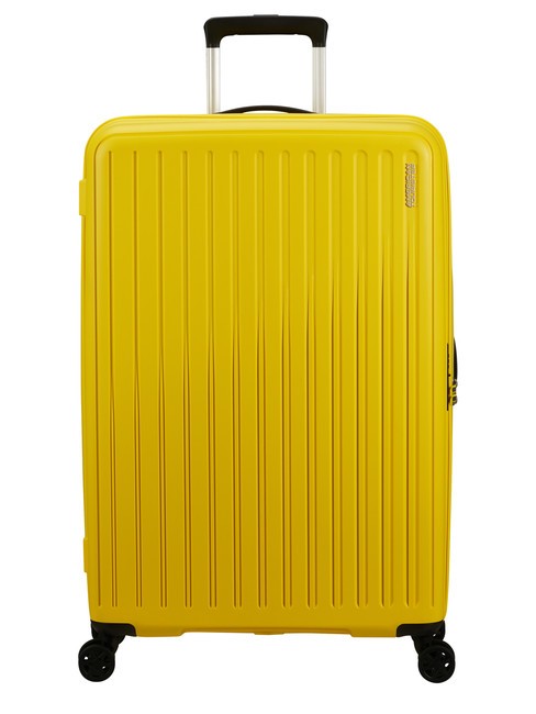 AMERICAN TOURISTER REJOY Trolley misura grande electric yellow - Trolley Rigidi