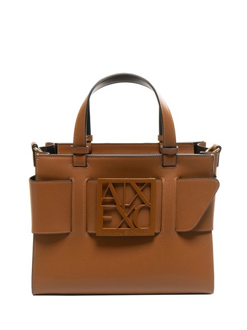 ARMANI EXCHANGE SUSIE susie borsa tote media Mini bag a mano con tracolla whisky - Borse Donna