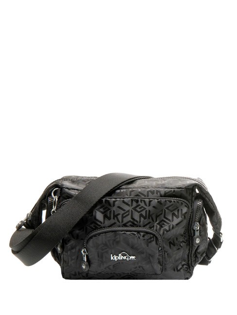 KIPLING EUROPA S Borsa a tracolla black/white - Borse Donna