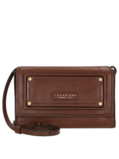 THE BRIDGE CONSUMA  Mini Bag a tracolla, in pelle MARRONE - Borse Donna