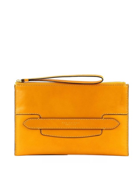 THE BRIDGE LUCREZIA Pochette in pelle giallo mais abb. oro - Borse Donna