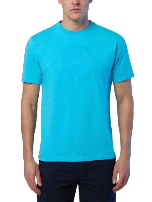 NORTH SAILS BASIC T-shirt in cotone stampa logo acquarius - T-shirt Uomo