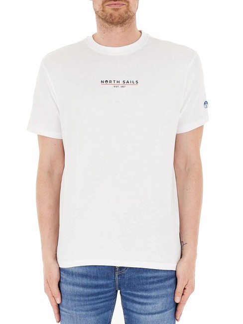 NORTH SAILS COMFORT FIT T-shirt in cotone white - T-shirt Uomo