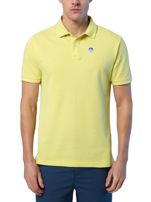 NORTH SAILS BASIC Polo manica corta in cotone limelight - Polo Uomo