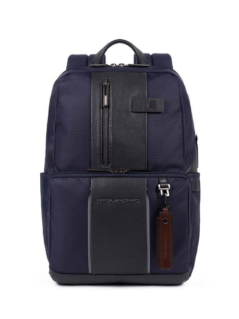 PIQUADRO BRIEF 2 Zaino porta PC 14" blu - Zaini da lavoro porta PC