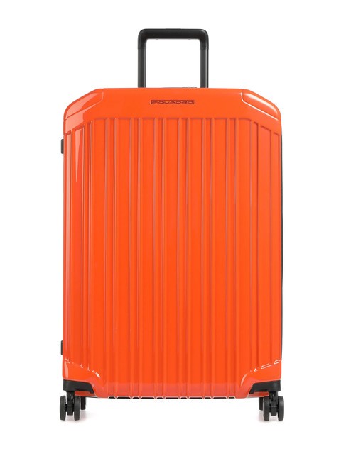 PIQUADRO PQ-LIGHT Trolley misura media ARANCIO - Trolley Rigidi