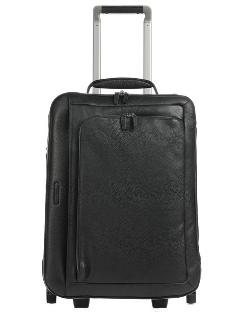 PIQUADRO MODUS  Trolley Bagaglio a Mano, in pelle Nero - Bagagli a mano