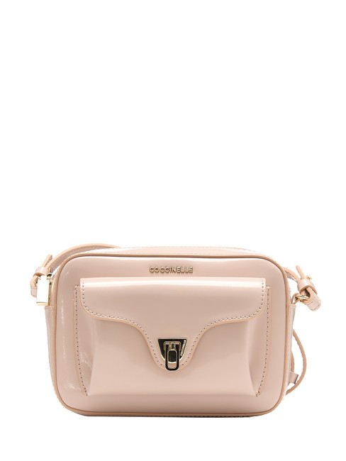 COCCINELLE BEAT SHINY CALF Borsa mini a tracolla in pelle lucida rosette - Borse Donna