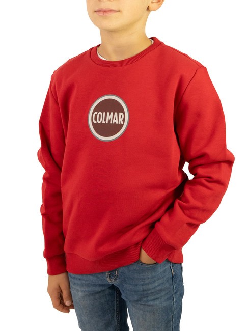 COLMAR MODISH KIDS Felpa girocollo con logo hero - Felpe Bambini