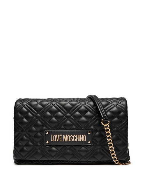 LOVE MOSCHINO QUILTED Borsa a tracolla Nero - Borse Donna